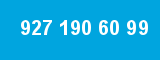 927 190 60 99 927 190 60 99